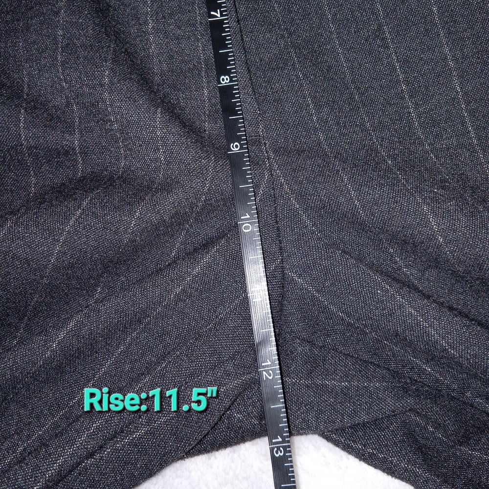 Banana Republic Women’s Pinstripe Dress Pants Size 8  Straight Career Office - Picture 10 of 13